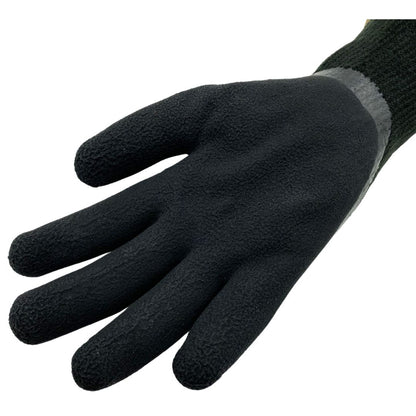 TA314 Chilly Grip Foam Latex, Black, Rubber Palm, Sizes S-XL, Sold by Pair