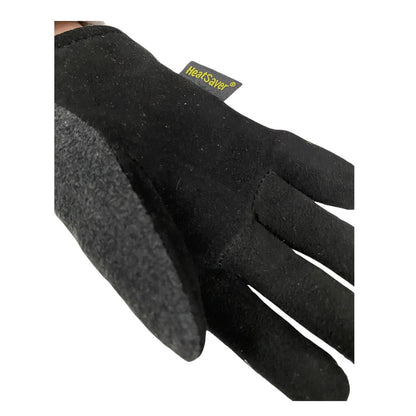 Red Steer 150 Youth Deerskin Heatsaver Thermal Gloves, Suede Premium Grade Deerskin Palm, Gray/Black, Suede Fleece, Sizes S-L