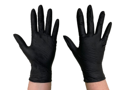 The Diesel Standard® Powder Free Nitrile Disposable Gloves, 3.5 Mil, 100 Gloves Per Box, Sizes M-L